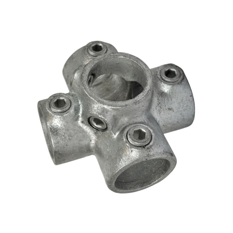 Tubular Kreuz-Verbinder 4-Wege